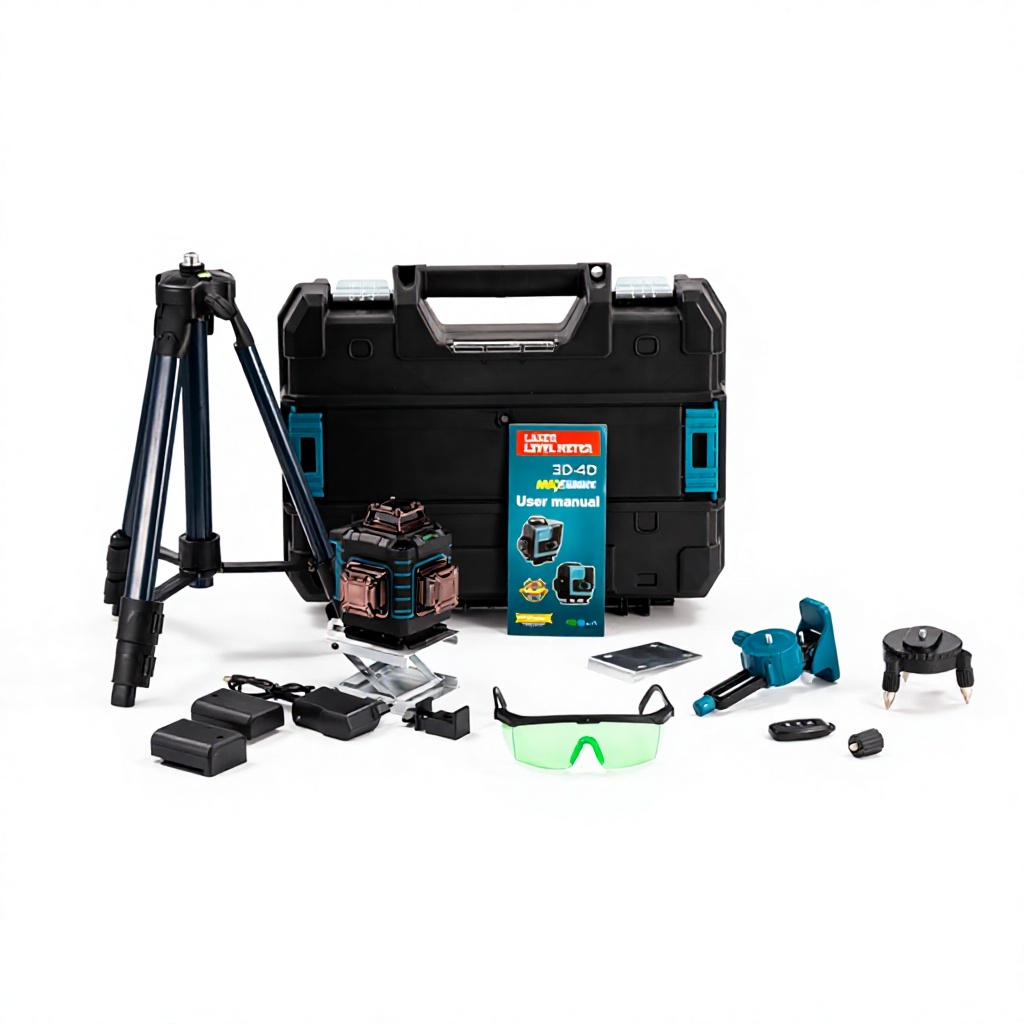 Nivel láser verde de 16 líneas - Laser Level 16 Lines 4D Green reseña y precio