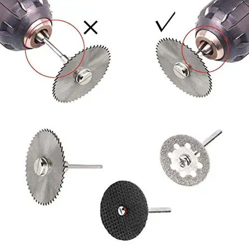 Hoja de sierra Circular HSS, h - Cordless Rotary Tool Kit Accessories reseña y precio