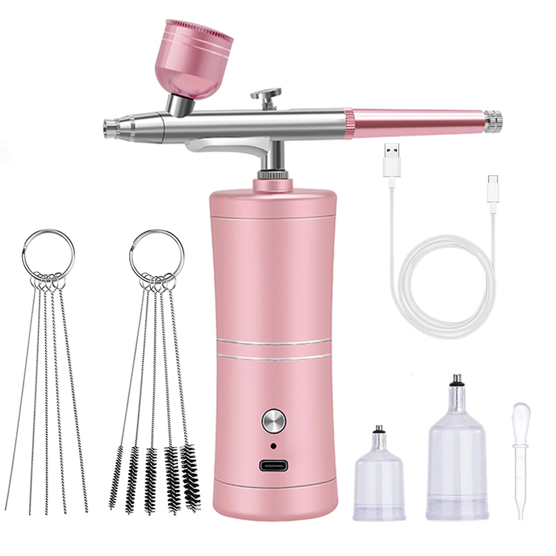 Aerógrafo para pintura artísti - Airbrush Kit With Mini Compressor reseña y precio
