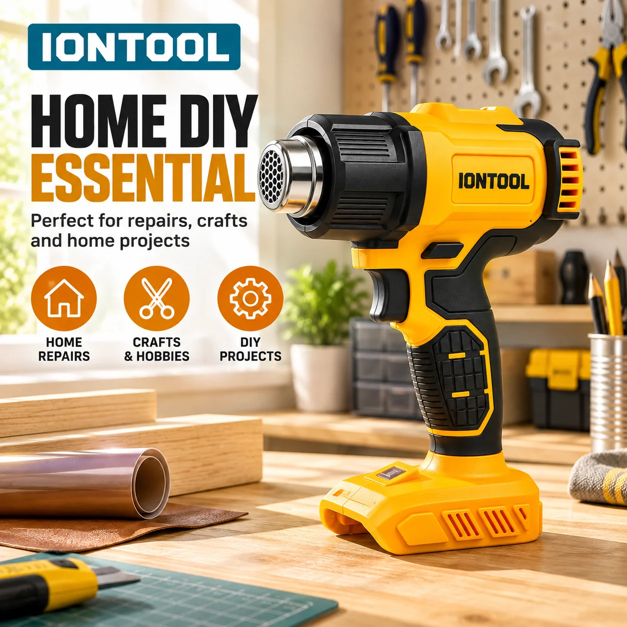 Pistola de calor inalámbrica a - Cordless Heat Gun For Shrink Tubing reseña y precio